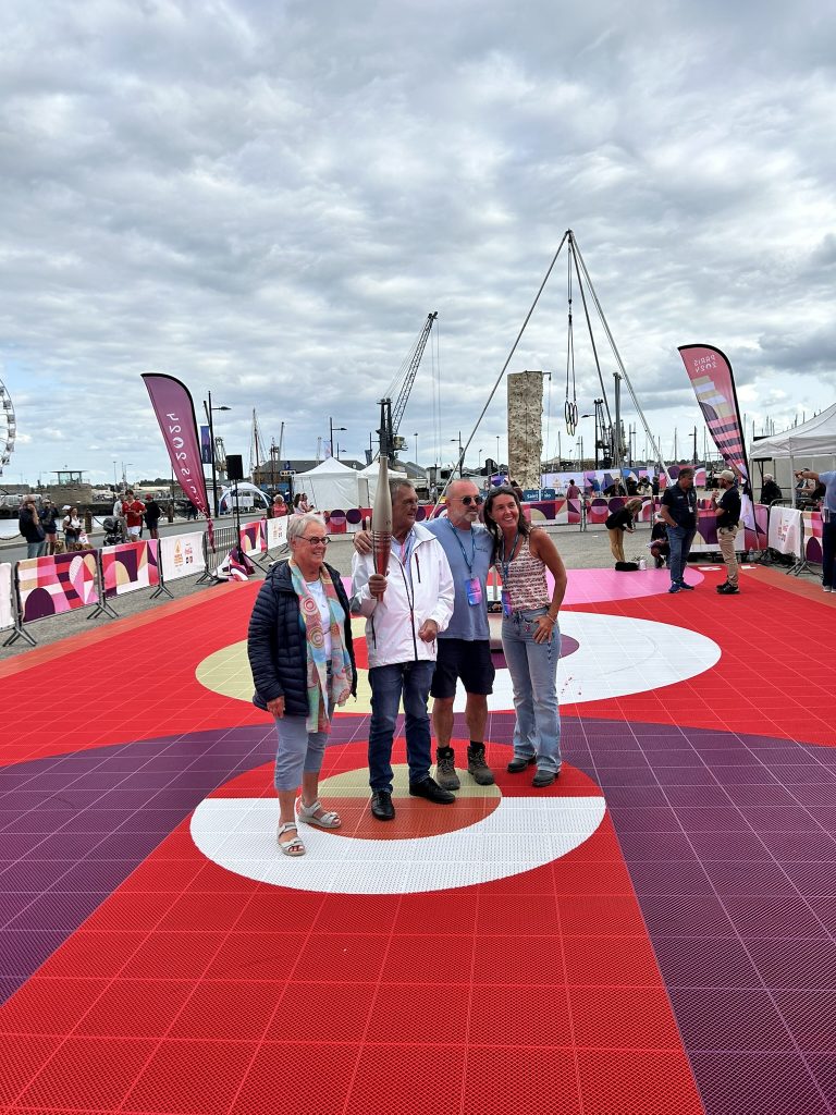 Village paralympique St Malo 5 août 2024